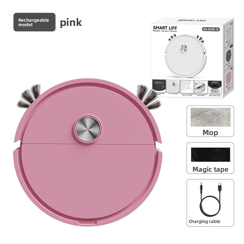 3-in-1 Automatic Robot Vacuum — Sweeps, Suctions & Mops