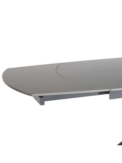 Grey Galini Extending 140-200cm Dining Table, Seats 4-6