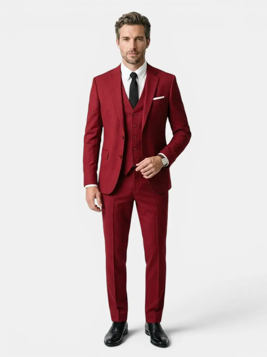 Men's High-Quality Slim Fit Suit | Elegant Wedding Attire for Modern Men