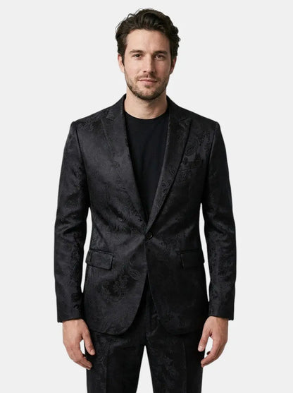 Men's Lightweight Fabric Suit | Elegant Slim-Fit Wedding Outfit for Men