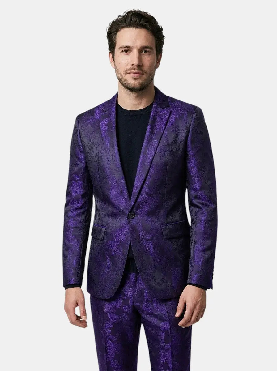 Men's Lightweight Fabric Suit | Elegant Slim-Fit Wedding Outfit for Men