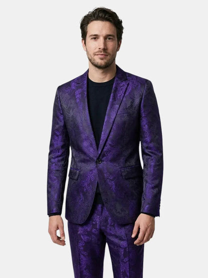 Men's Lightweight Fabric Suit | Elegant Slim-Fit Wedding Outfit for Men