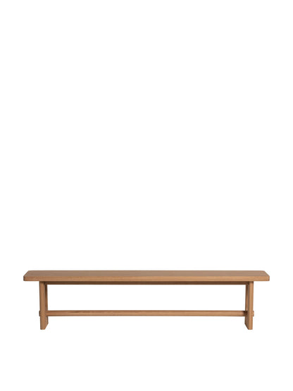 Olav Neutral Wood 200Cm Dining Bench
