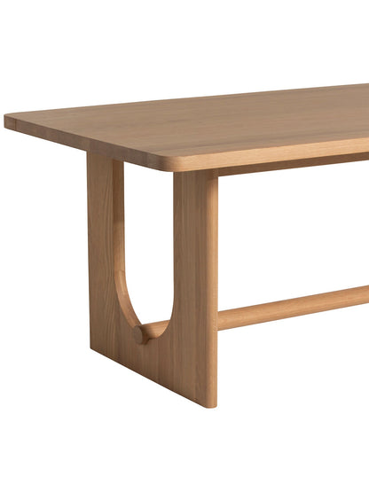 Olav Neutral Wood 200cm Dining Table