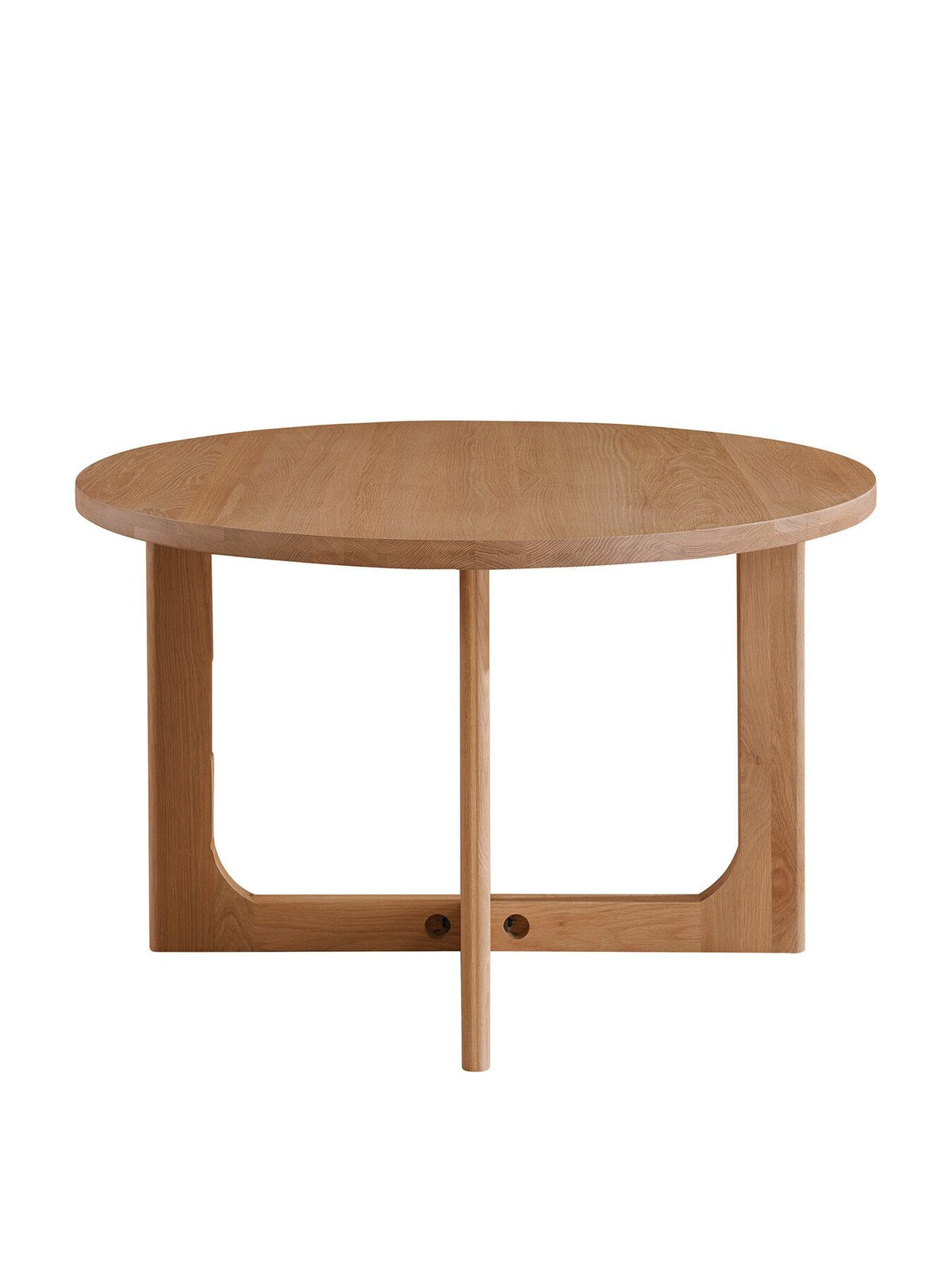 Olav Neutral Wood 120cm Round Dining Table