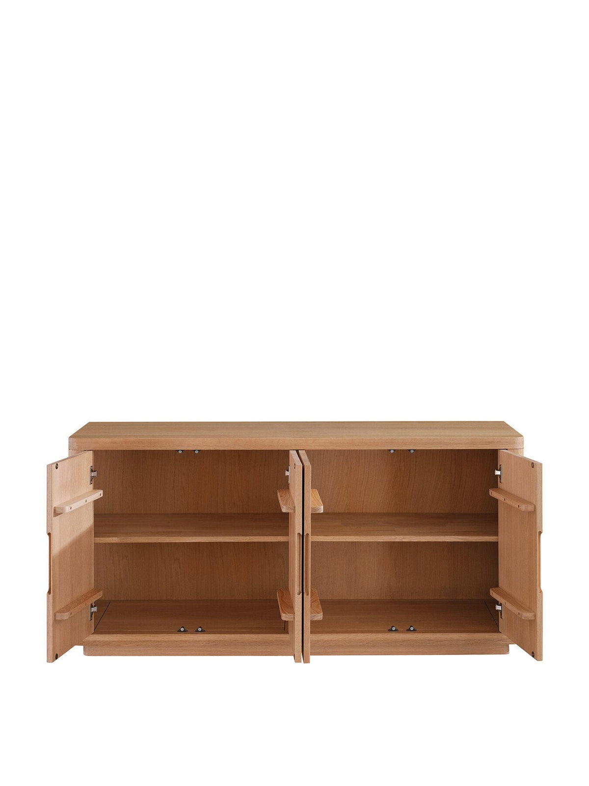 Olav Neutral Wood 4 Door Sideboard