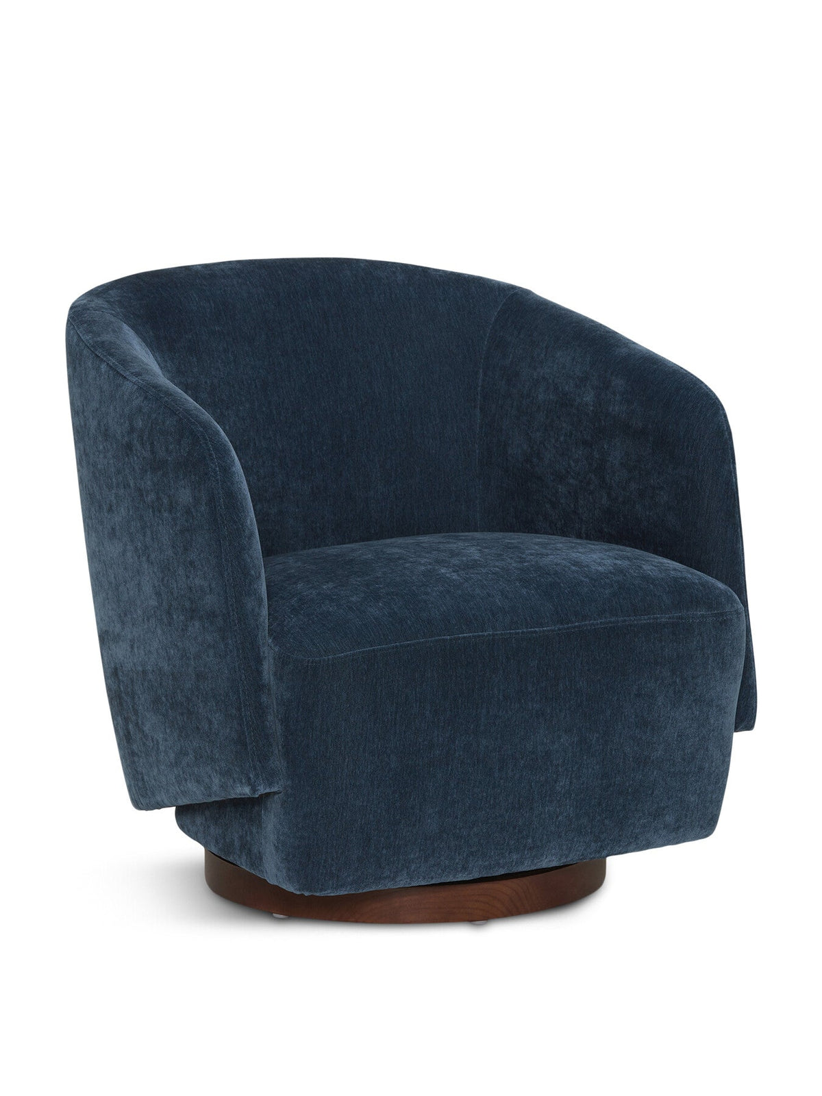 Pellaro Swivel Armchair Blue