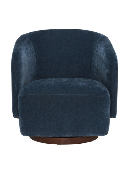 Pellaro Swivel Armchair Blue