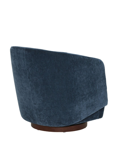 Pellaro Swivel Armchair Blue