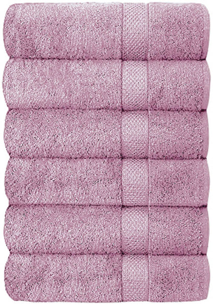 6-Piece Hotel & Spa 100% Cotton Bath Towel Set