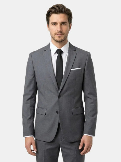 Tim Elegant Men's Suit Set | Tailored Blazer with Tie