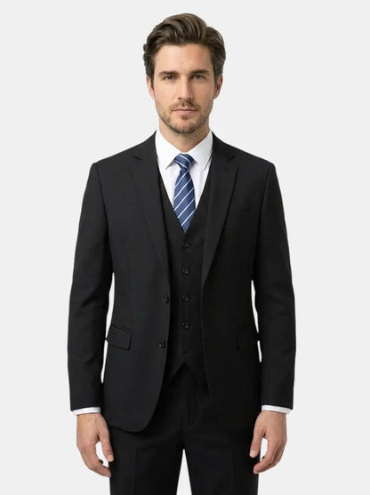 Troy Men's Three-Piece Suit | Tailored Fit, Classic Style