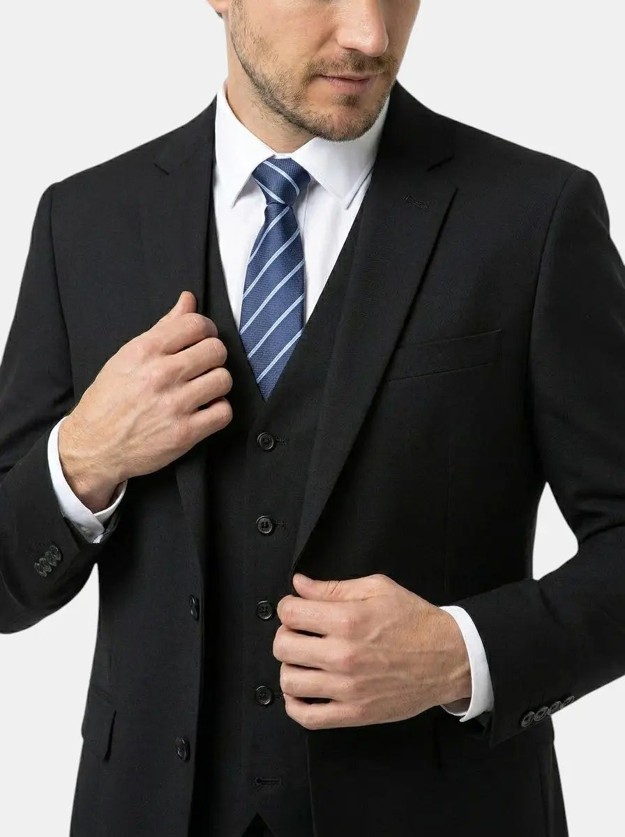 Troy Men's Three-Piece Suit | Tailored Fit, Classic Style