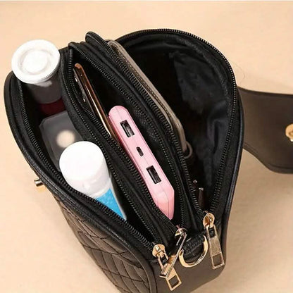 Women's Fashion PU Leather Crossbody Bag