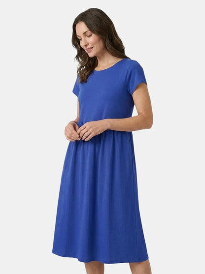 Women's Soft Cotton Summer Dress | Relaxed Fit Casual Everyday Wear