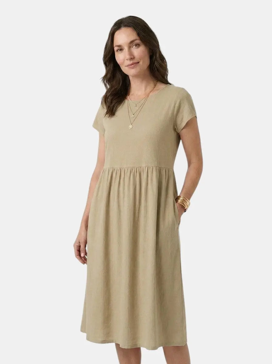 Women's Soft Cotton Summer Dress | Relaxed Fit Casual Everyday Wear