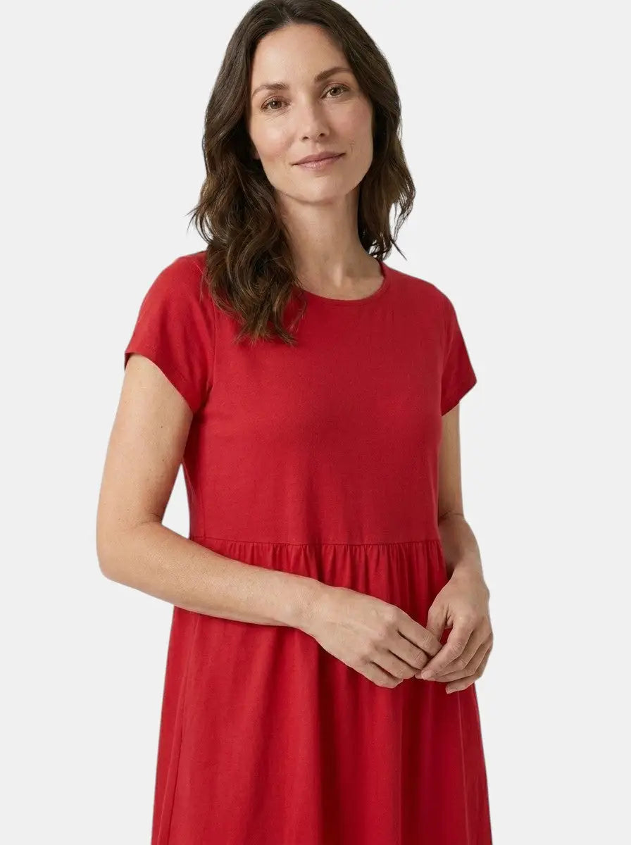 Women's Soft Cotton Summer Dress | Relaxed Fit Casual Everyday Wear