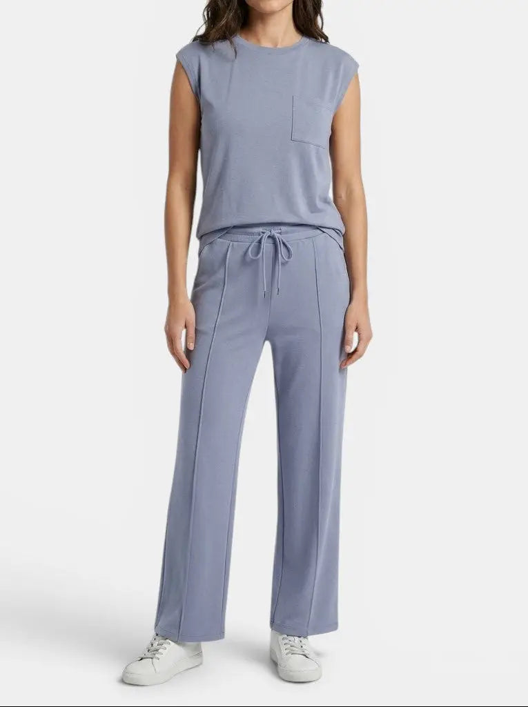 Women's Soft Fabric Two Piece Co-Ord Set | Relaxed Fit Summer Outfit
