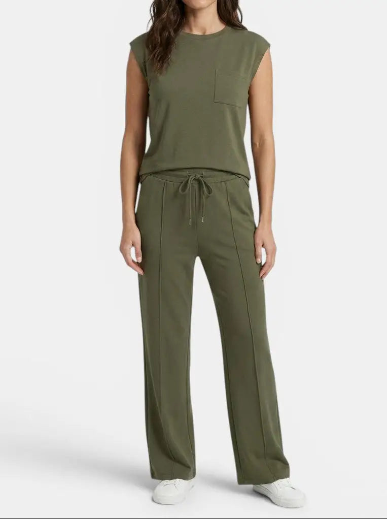 Women's Soft Fabric Two Piece Co-Ord Set | Relaxed Fit Summer Outfit