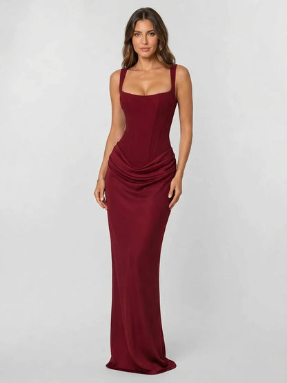 Women's Stretchy Bodycon Dress | Sleek Backless Cocktail Gown