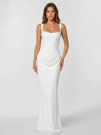Women's Stretchy Bodycon Dress | Sleek Backless Cocktail Gown