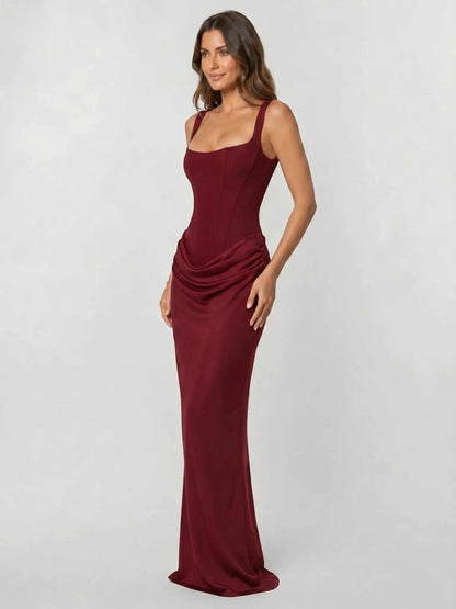Women's Stretchy Bodycon Dress | Sleek Backless Cocktail Gown