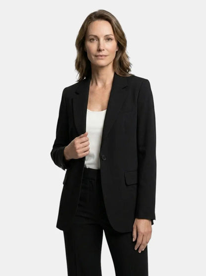 Women's Tailored Blazer and Trousers Suit | Elegant All-Season Two-Piece Set