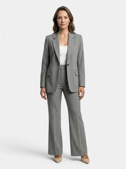 Women's Tailored Blazer and Trousers Suit | Elegant All-Season Two-Piece Set