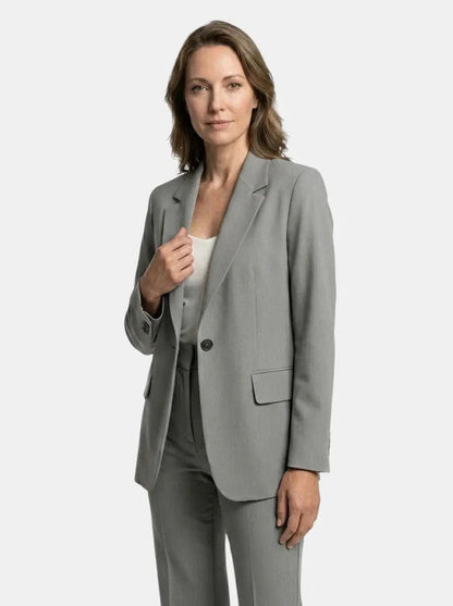 Women's Tailored Blazer and Trousers Suit | Elegant All-Season Two-Piece Set